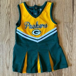 Packers Toddler Cheerleader Outfit 📣